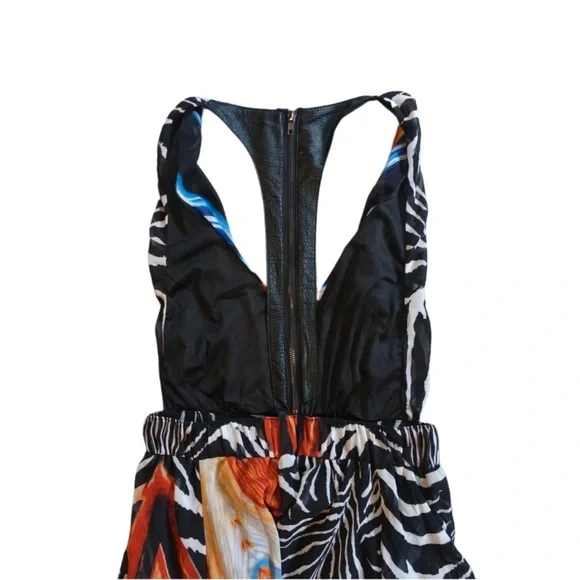 TOV Holy Multicolor Halter Maxi Dress - Picture 7 of 8